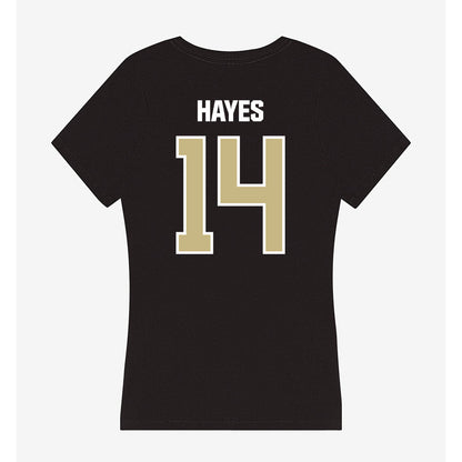 Akron - NCAA Men's Soccer : Braxton Hayes - Women's V-Neck T-Shirt-1