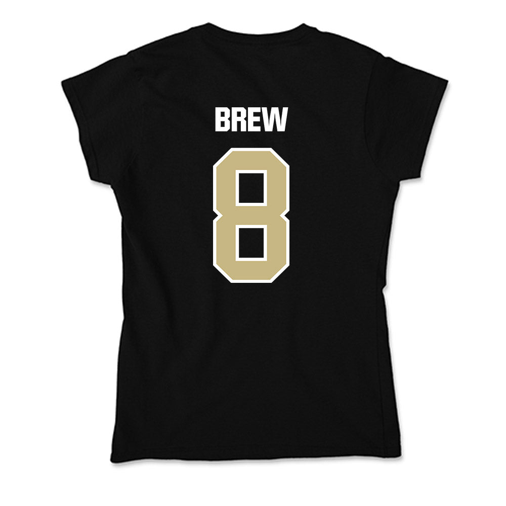 Akron - NCAA Women's Basketball : Shaena Brew - Soft Style Women’s T-Shirt-1