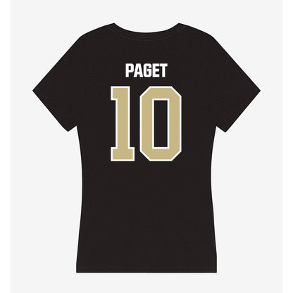 Akron - NCAA Women's Soccer : Reece Paget - Women's V-Neck T-Shirt-1