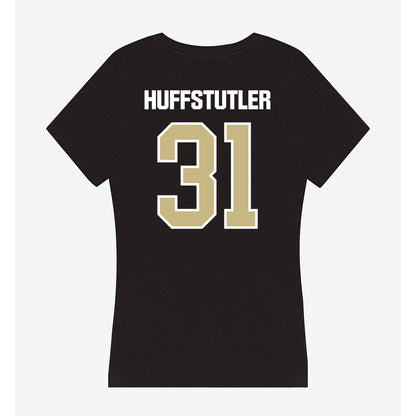 Akron - NCAA Baseball : Atticus Huffstutler - Women's V-Neck T-Shirt-1