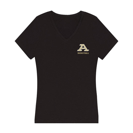 Akron - NCAA Women's Basketball : Izzy Callaway - Women's V-Neck T-Shirt-0