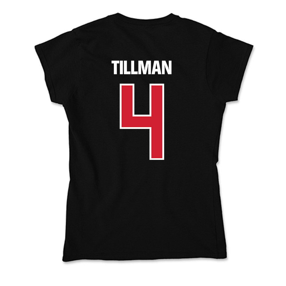 Francis Marion - NCAA Men's Basketball : AuMauri Tillman - Soft Style Women’s T-Shirt-1