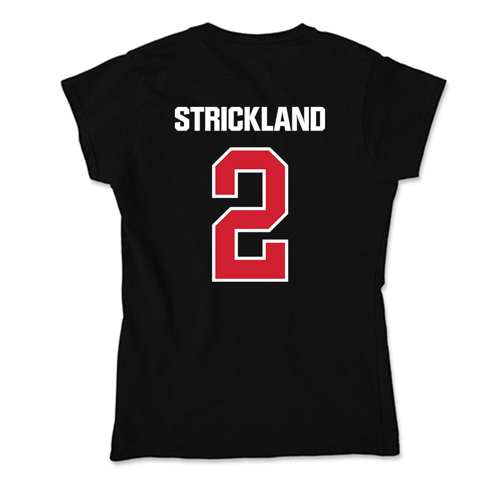 Francis Marion - NCAA Softball : Paige Strickland - Soft Style Women’s T-Shirt-1