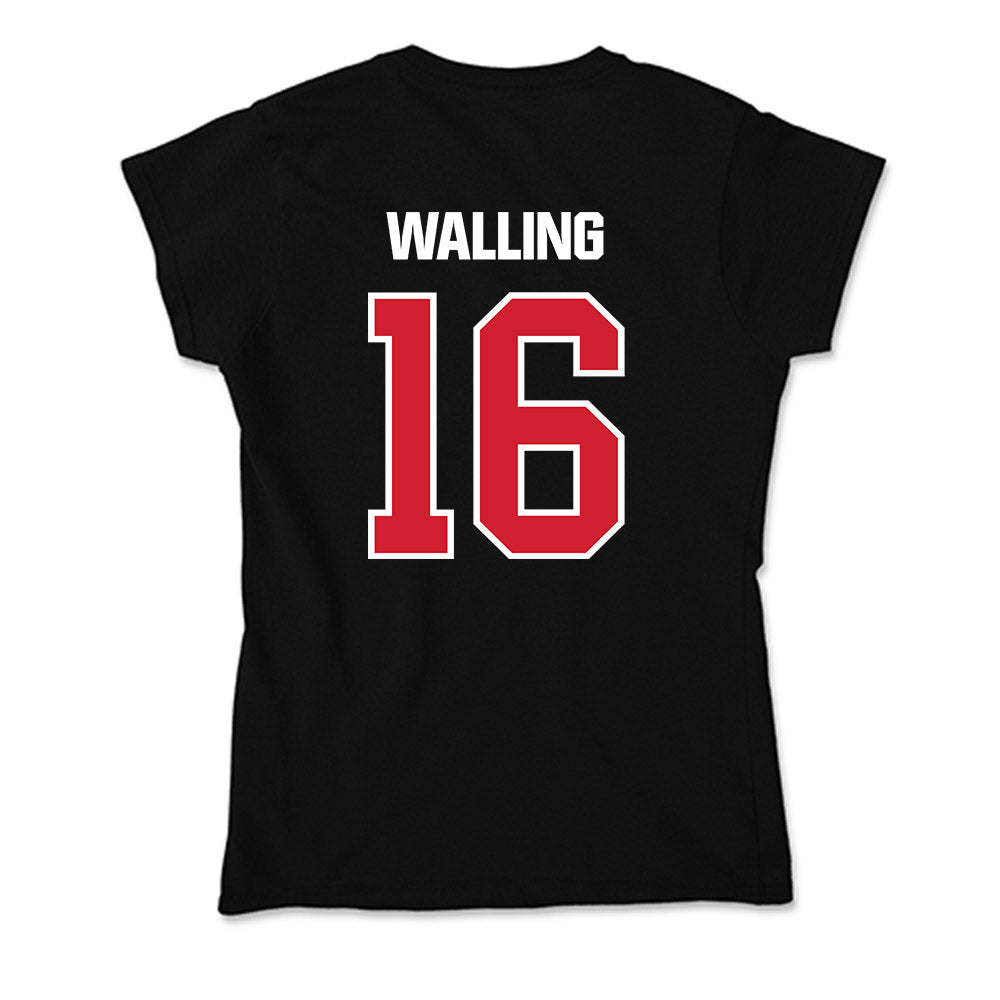 Francis Marion - NCAA Softball : Jenna Walling - Soft Style Women’s T-Shirt-1