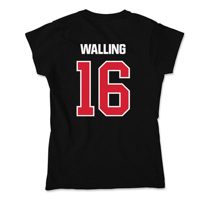 Francis Marion - NCAA Softball : Jenna Walling - Soft Style Women’s T-Shirt-1