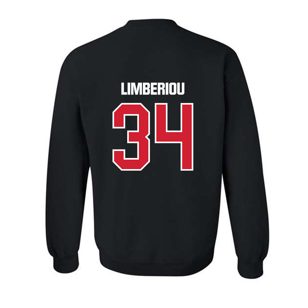 Francis Marion - NCAA Acrobatics & Tumbling : Mia Limberiou - Crewneck Sweatshirt-1