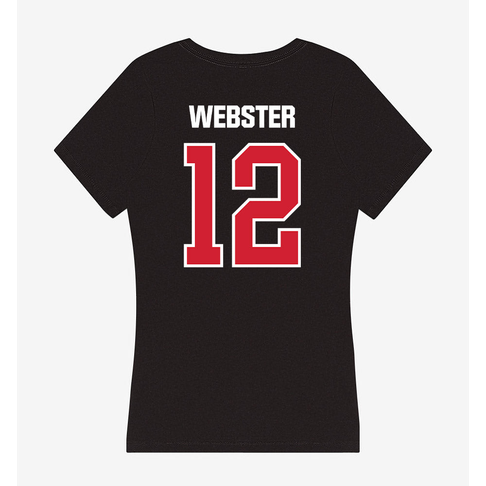 Francis Marion - NCAA Softball : Rylie Webster - Women's V-Neck T-Shirt-1
