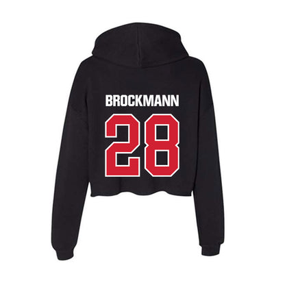 Francis Marion - NCAA Women's Soccer : Joy Brockmann - Women's Crop Fleece Hoodie-1