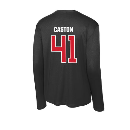 Francis Marion - NCAA Men's Soccer : Gabriel Caston - Activewear Long Sleeve T-Shirt-1