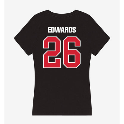 Francis Marion - NCAA Baseball : Roman Edwards - Women's V-Neck T-Shirt-1