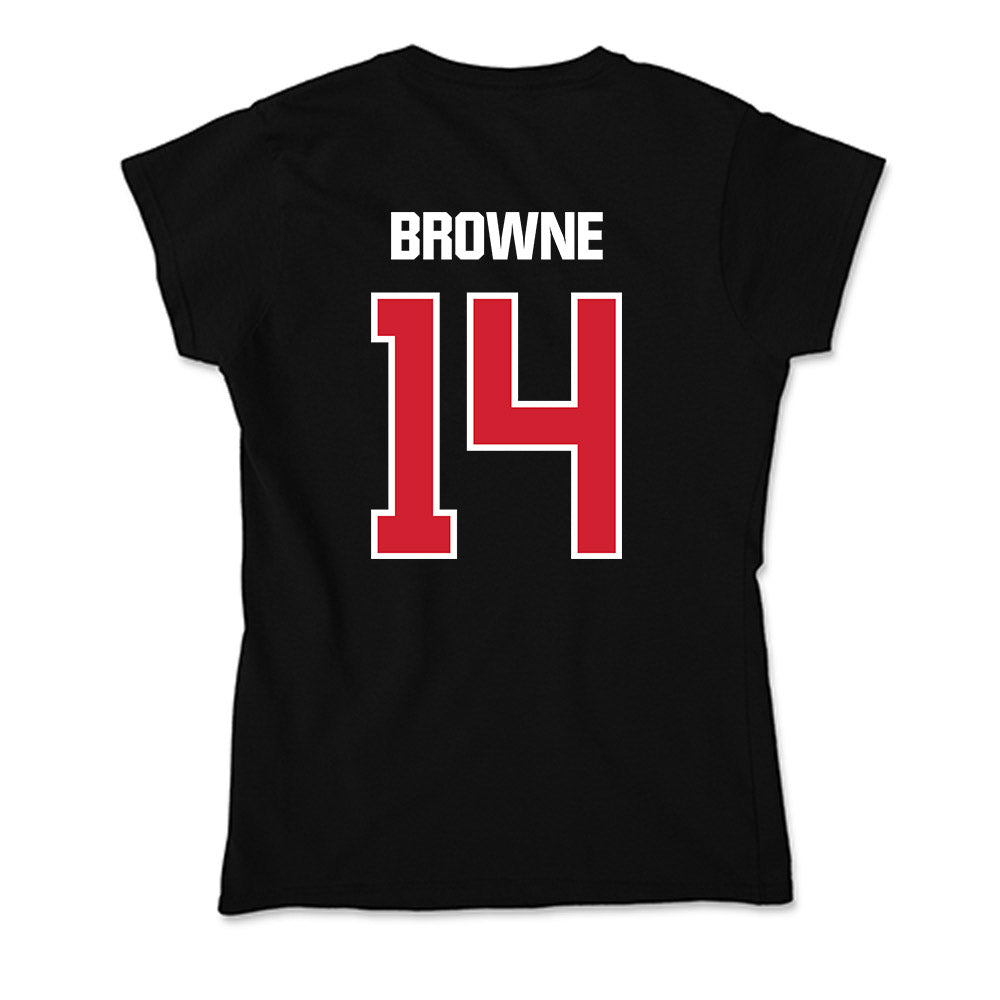 Francis Marion - NCAA Softball : Neilah Browne - Soft Style Women’s T-Shirt-1