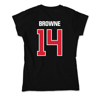 Francis Marion - NCAA Softball : Neilah Browne - Soft Style Women’s T-Shirt-1