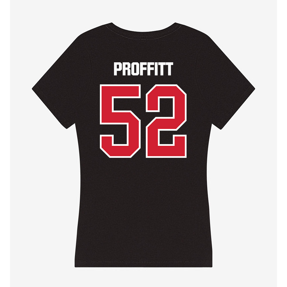 Francis Marion - NCAA Baseball : Myles Proffitt - Women's V-Neck T-Shirt-1