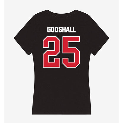 Francis Marion - NCAA Women's Soccer : Davynn Godshall - Women's V-Neck T-Shirt-1