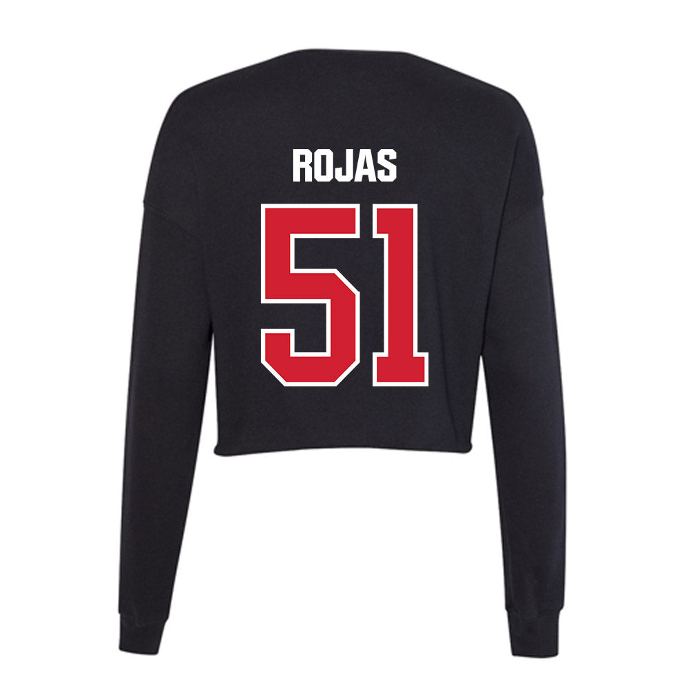 Francis Marion - NCAA Baseball : Eze Rojas - Women's Cropped Crew Fleece-1