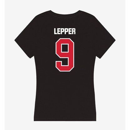 Francis Marion - NCAA Women's Soccer : Cora Lepper - Women's V-Neck T-Shirt-1
