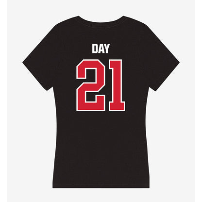 Francis Marion - NCAA Softball : Kelsey Day - Women's V-Neck T-Shirt-1