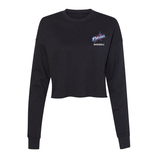 Francis Marion - NCAA Baseball : Roman Edwards - Women's Cropped Crew Fleece-0