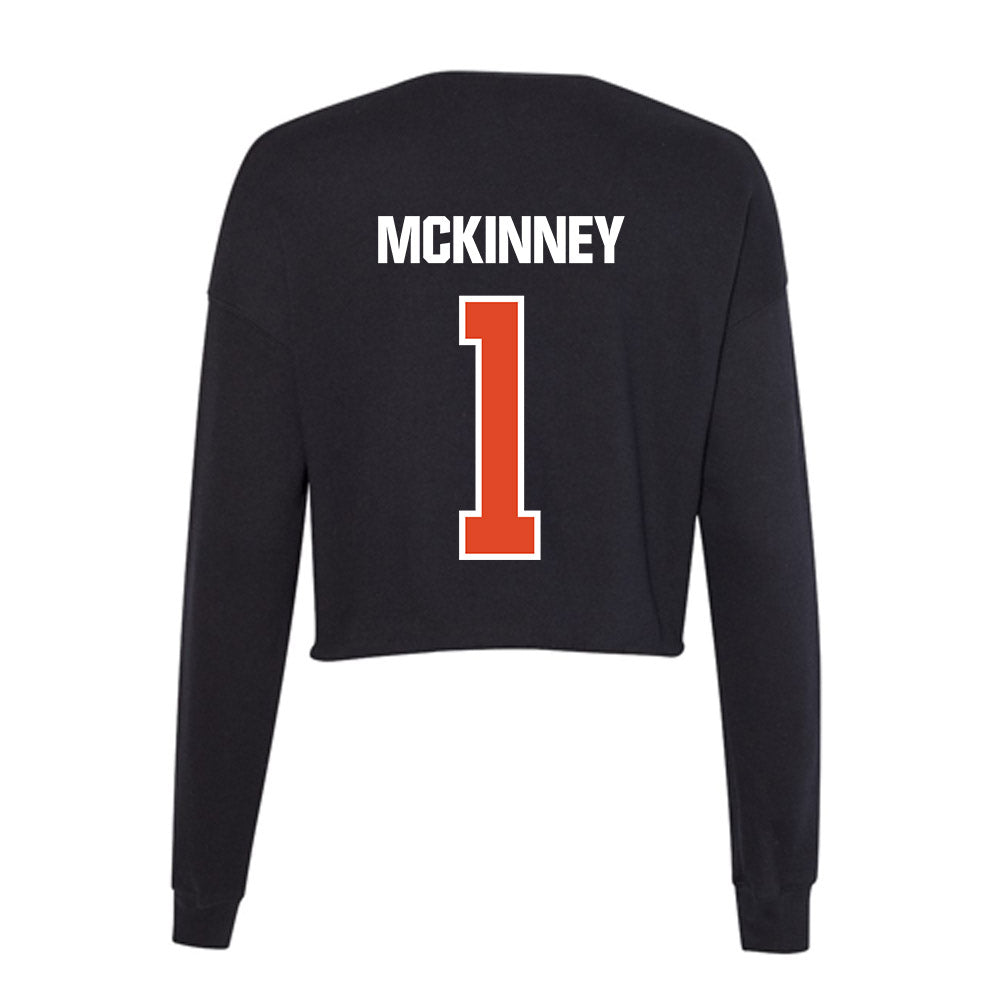 UTSA - NCAA Softball : Kailey McKinney - Women's Cropped Crew Fleece-1