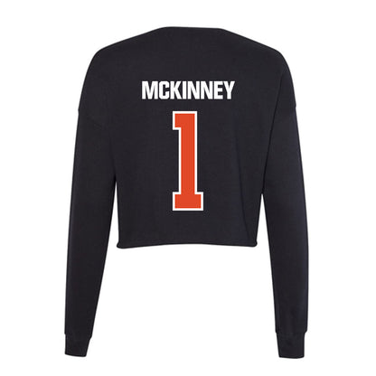 UTSA - NCAA Softball : Kailey McKinney - Women's Cropped Crew Fleece-1
