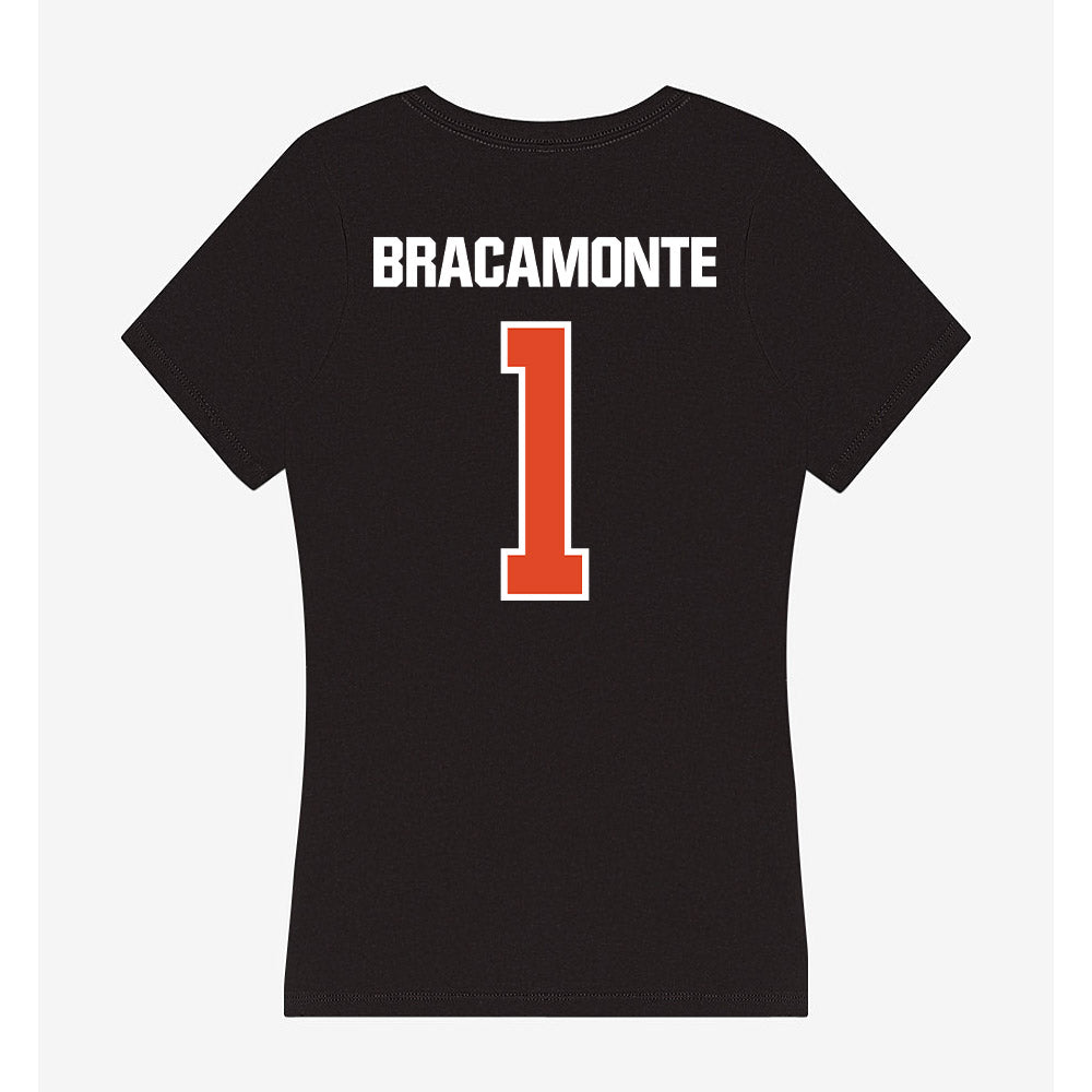 UTSA - NCAA Women's Soccer : Jaelyn Bracamonte - Women's V-Neck T-Shirt-1