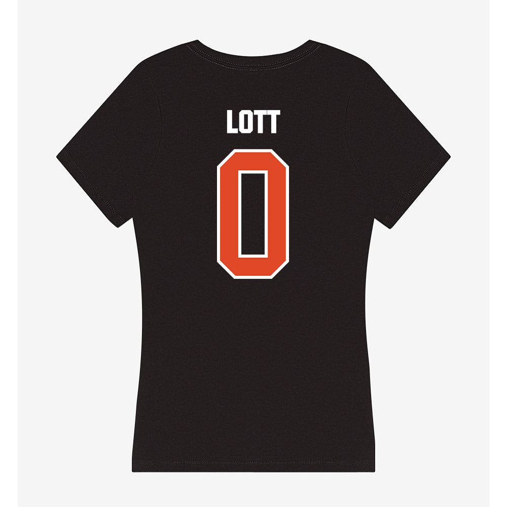 UTSA - NCAA Football : Braeden Lott - Women's V-Neck T-Shirt-1