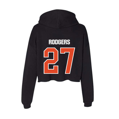 UTSA - NCAA Football : Jakevian Rodgers - Women's Crop Fleece Hoodie-1
