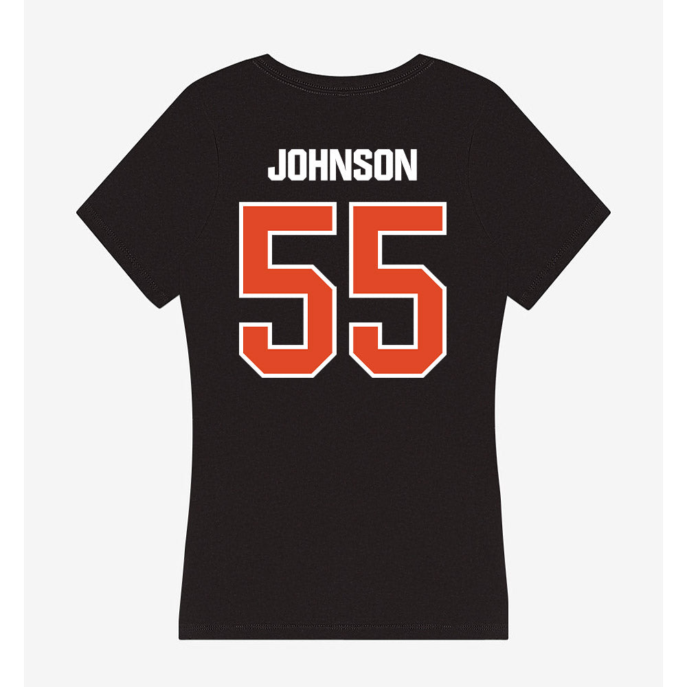 UTSA - NCAA Football : Amare Johnson - Women's V-Neck T-Shirt-1