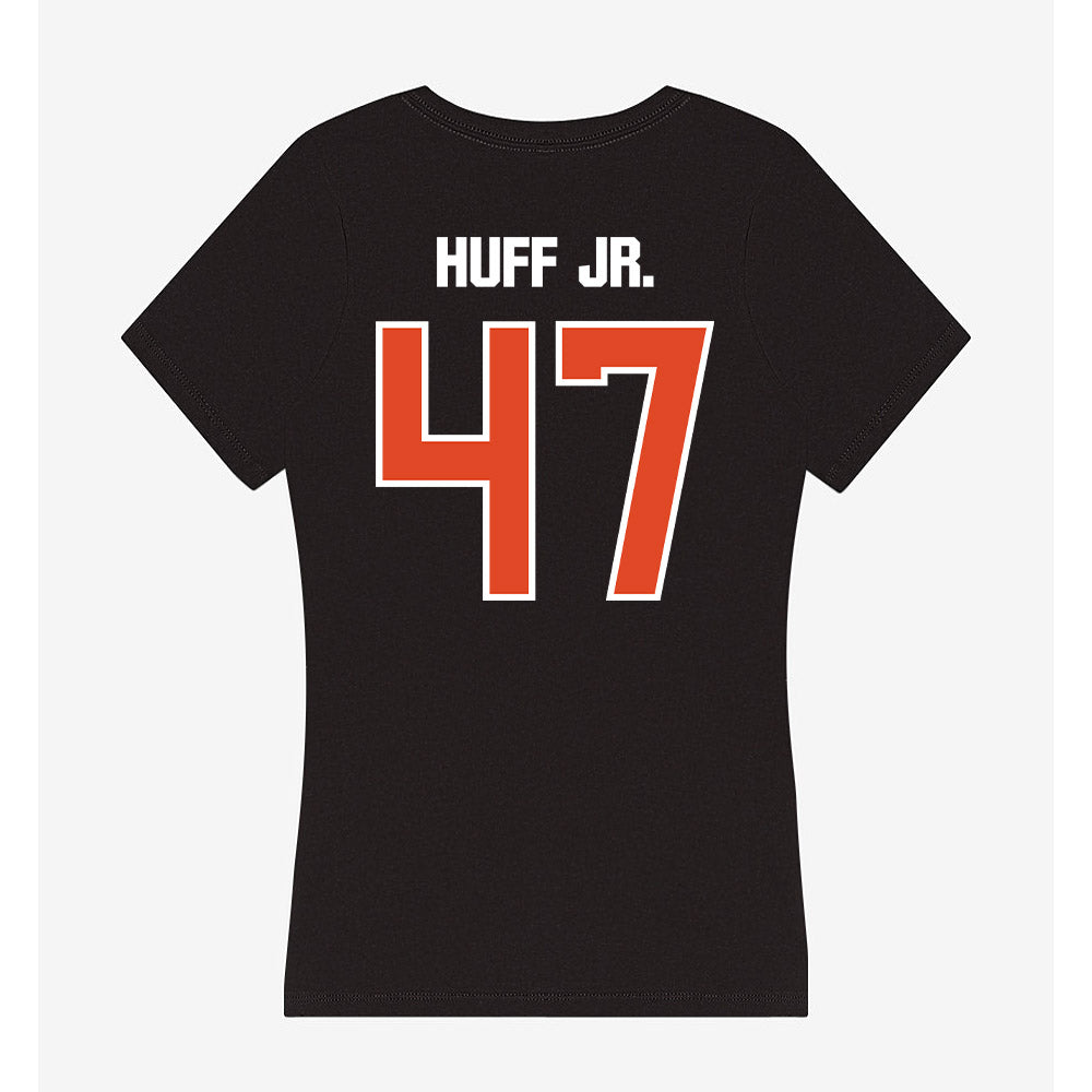 UTSA - NCAA Football : Tim Huff Jr. - Women's V-Neck T-Shirt-1