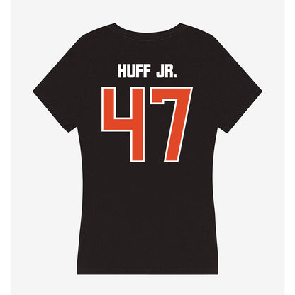 UTSA - NCAA Football : Tim Huff Jr. - Women's V-Neck T-Shirt-1