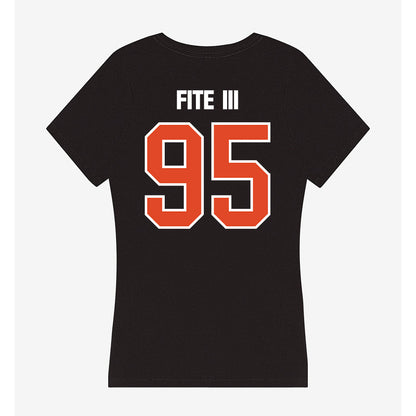UTSA - NCAA Football : Drenon Fite III - Women's V-Neck T-Shirt-1