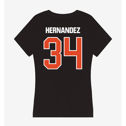 UTSA - NCAA Softball : Arlette Hernandez - Women's V-Neck T-Shirt-1