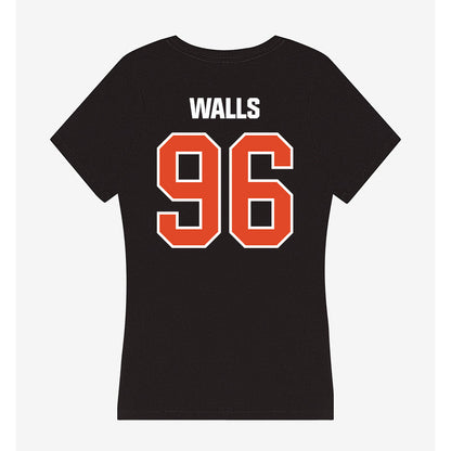 UTSA - NCAA Football : Corey Walls - Women's V-Neck T-Shirt-1