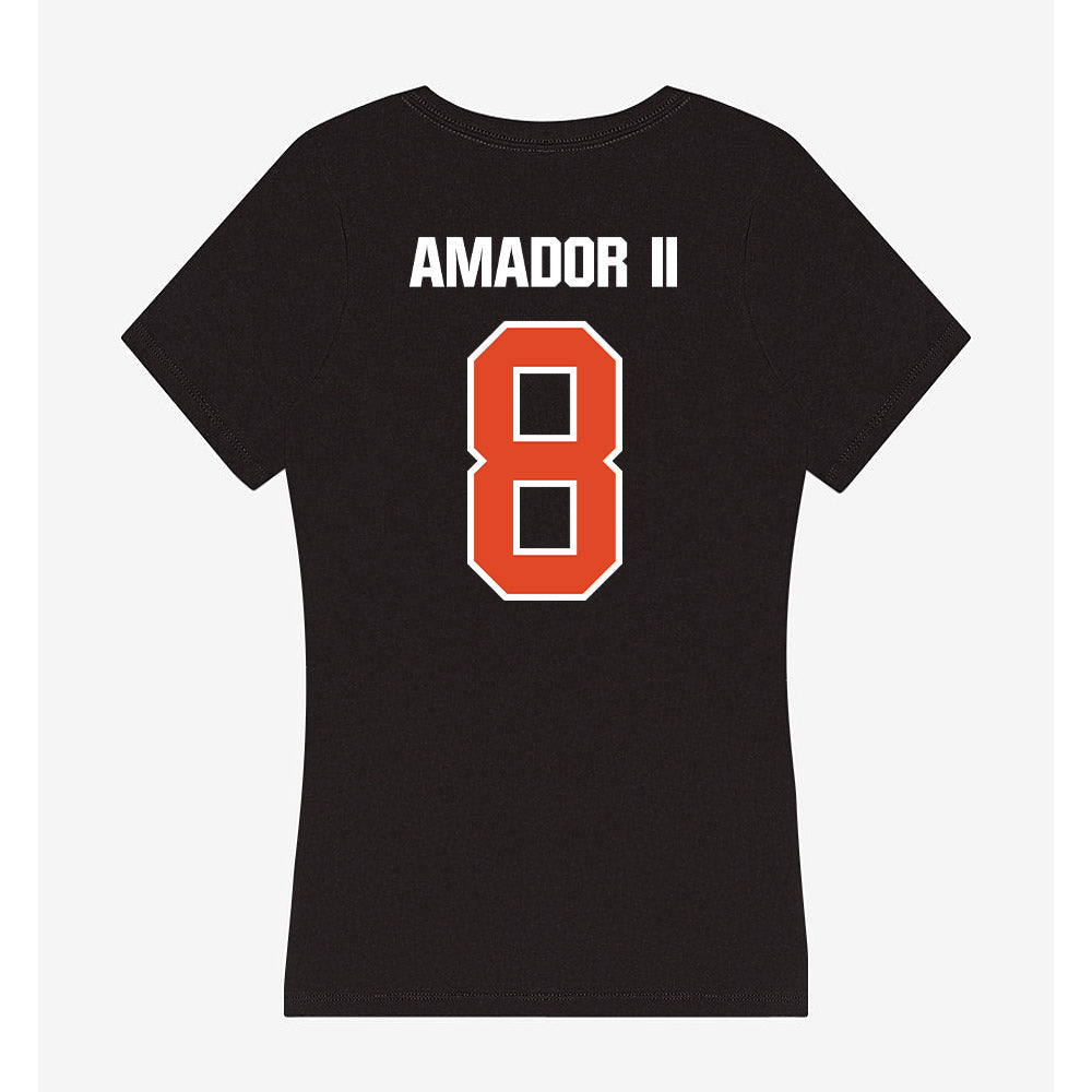UTSA - NCAA Football : David Amador II - Women's V-Neck T-Shirt-1