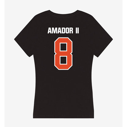 UTSA - NCAA Football : David Amador II - Women's V-Neck T-Shirt-1