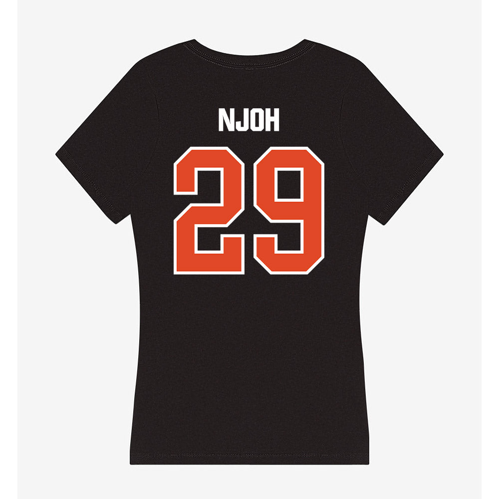 UTSA - NCAA Football : Tangoh Njoh - Women's V-Neck T-Shirt-1
