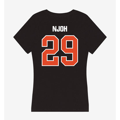 UTSA - NCAA Football : Tangoh Njoh - Women's V-Neck T-Shirt-1