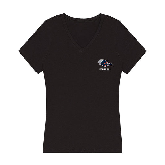UTSA - NCAA Football : Lane Rogers - Women's V-Neck T-Shirt-0