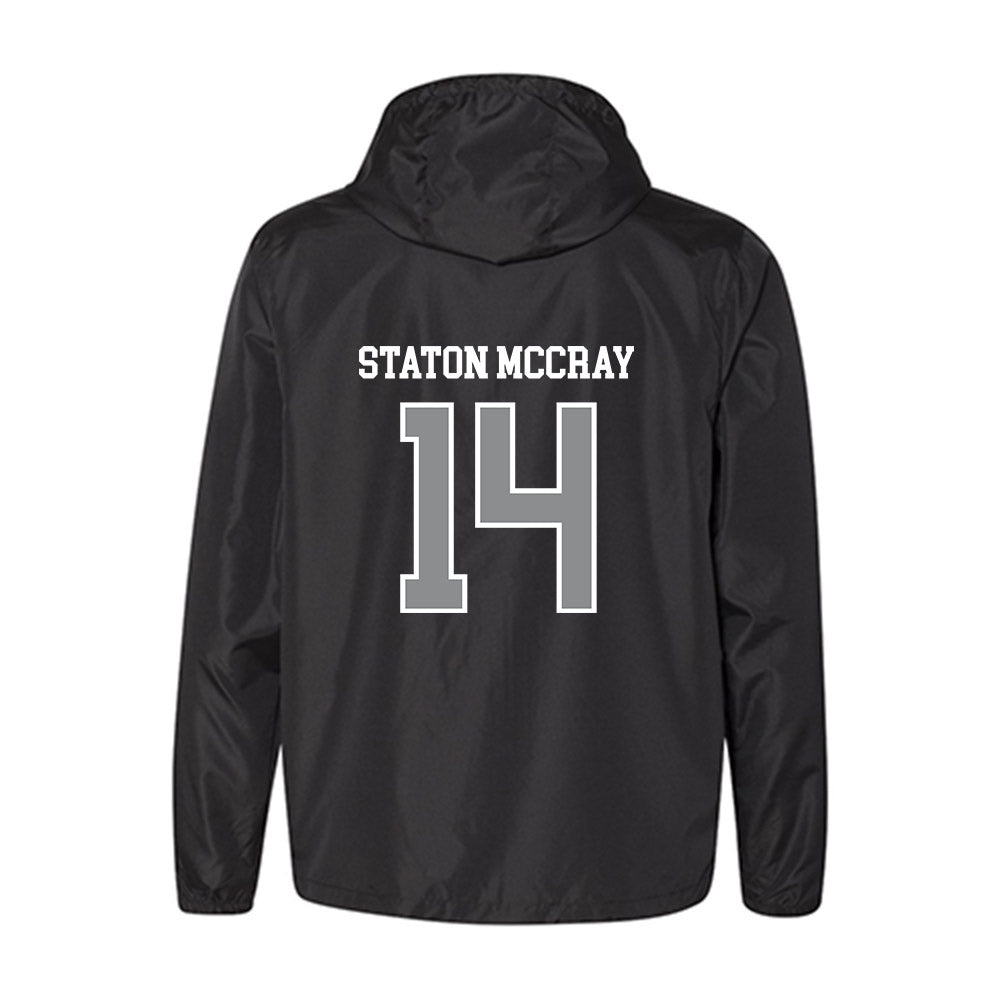 Seton Hall - NCAA Men's Basketball : AJ Staton McCray - Windbreaker-1