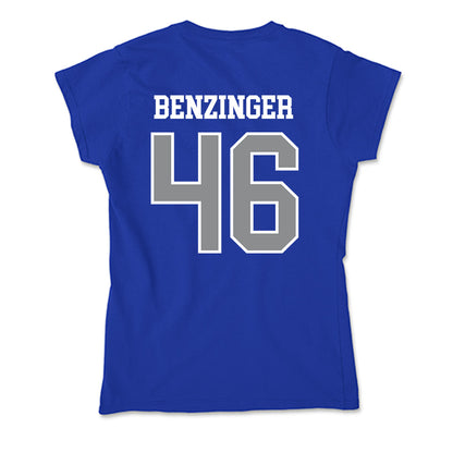 Seton Hall - NCAA Baseball : Derek Benzinger - Soft Style Women’s T-Shirt-1