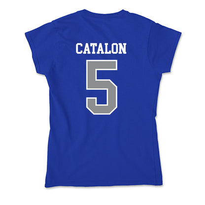 Seton Hall - NCAA Women's Basketball : Savannah Catalon - Soft Style Women’s T-Shirt-1