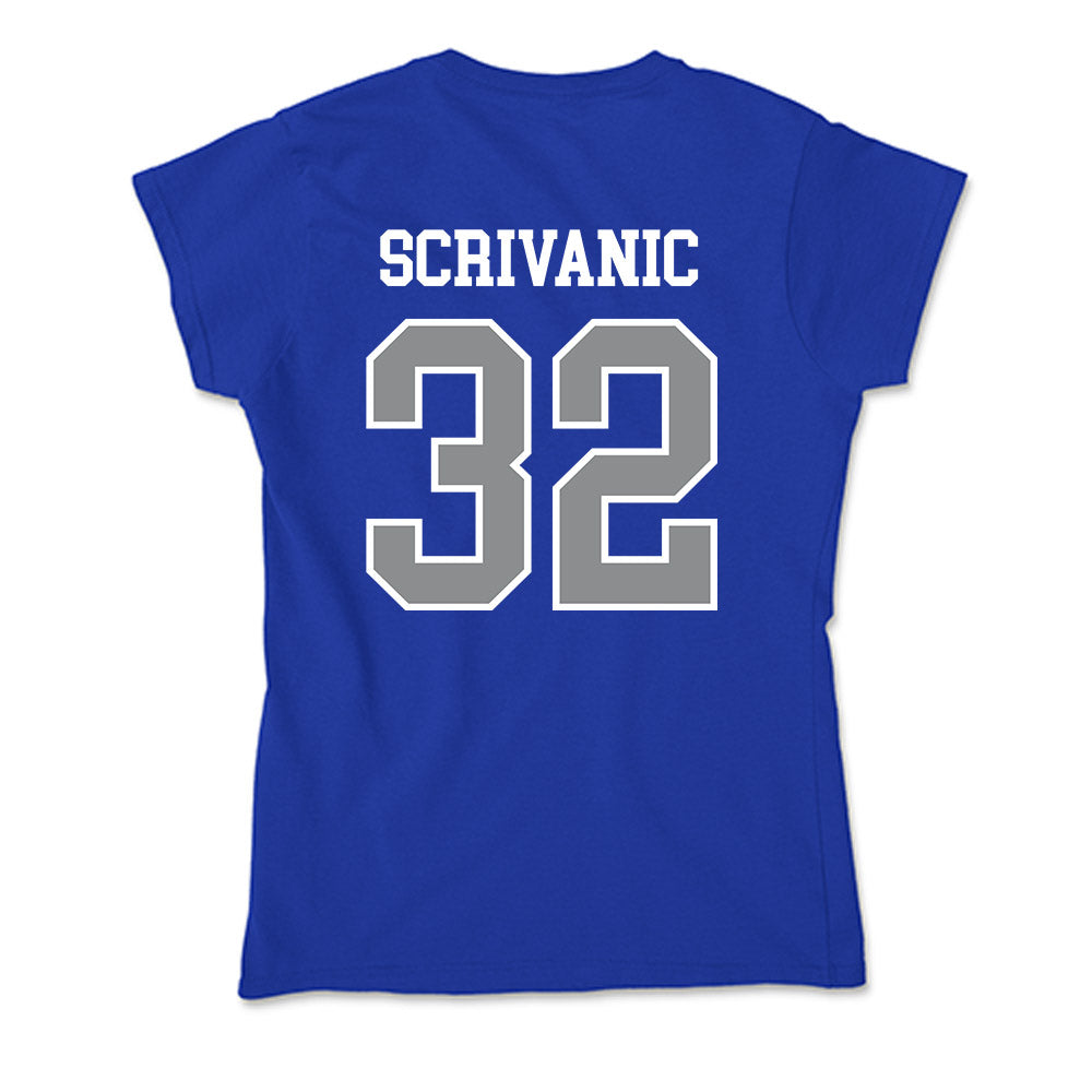 Seton Hall - NCAA Baseball : Frank Scrivanic - Soft Style Women’s T-Shirt-1