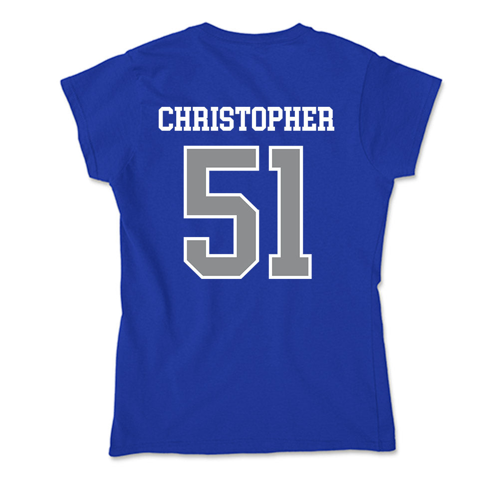 Seton Hall - NCAA Baseball : Mason Christopher - Soft Style Women’s T-Shirt-1
