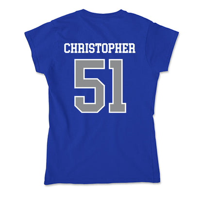 Seton Hall - NCAA Baseball : Mason Christopher - Soft Style Women’s T-Shirt-1