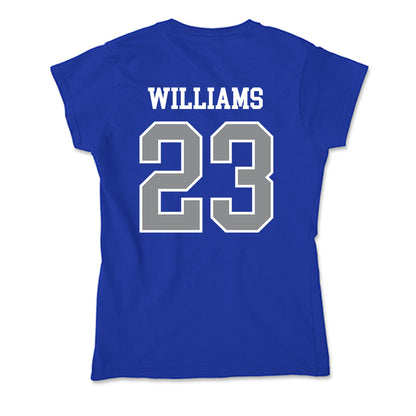 Seton Hall - NCAA Men's Basketball : Michael Williams - Soft Style Women’s T-Shirt-1