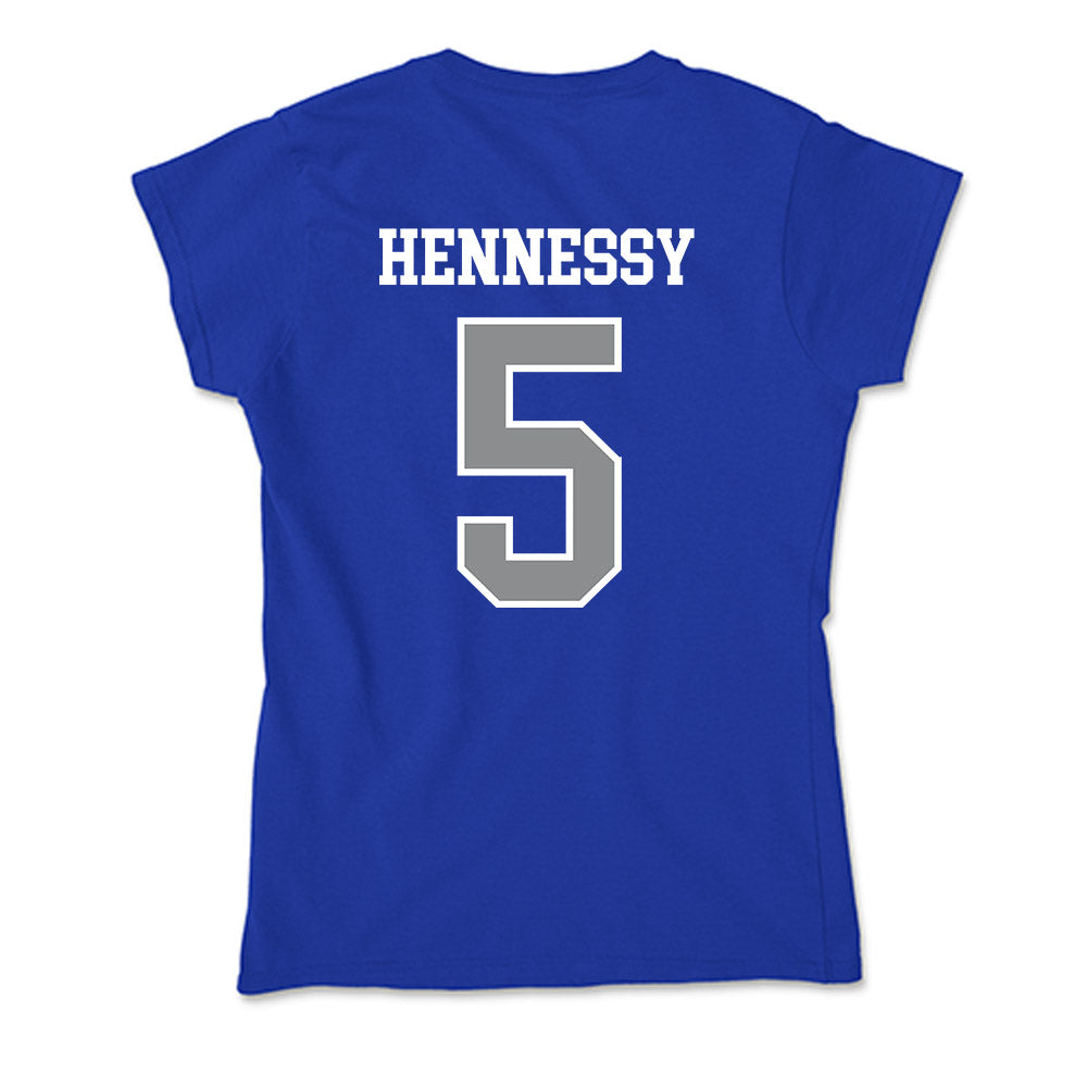Seton Hall - NCAA Women's Soccer : Danni Hennessy - Soft Style Women’s T-Shirt-1