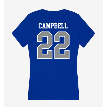 Seton Hall - NCAA Women's Soccer : Sabrina Campbell - Women's V-Neck T-Shirt-1