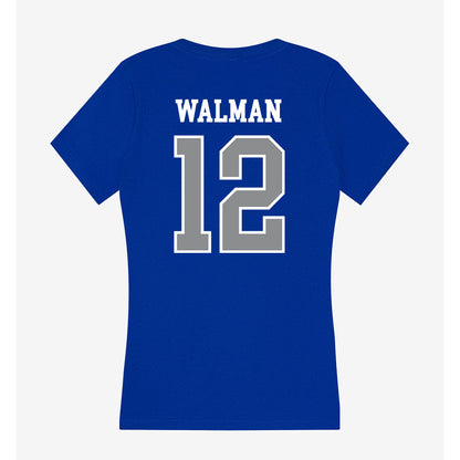 Seton Hall - NCAA Baseball : Jake Walman - Women's V-Neck T-Shirt-1