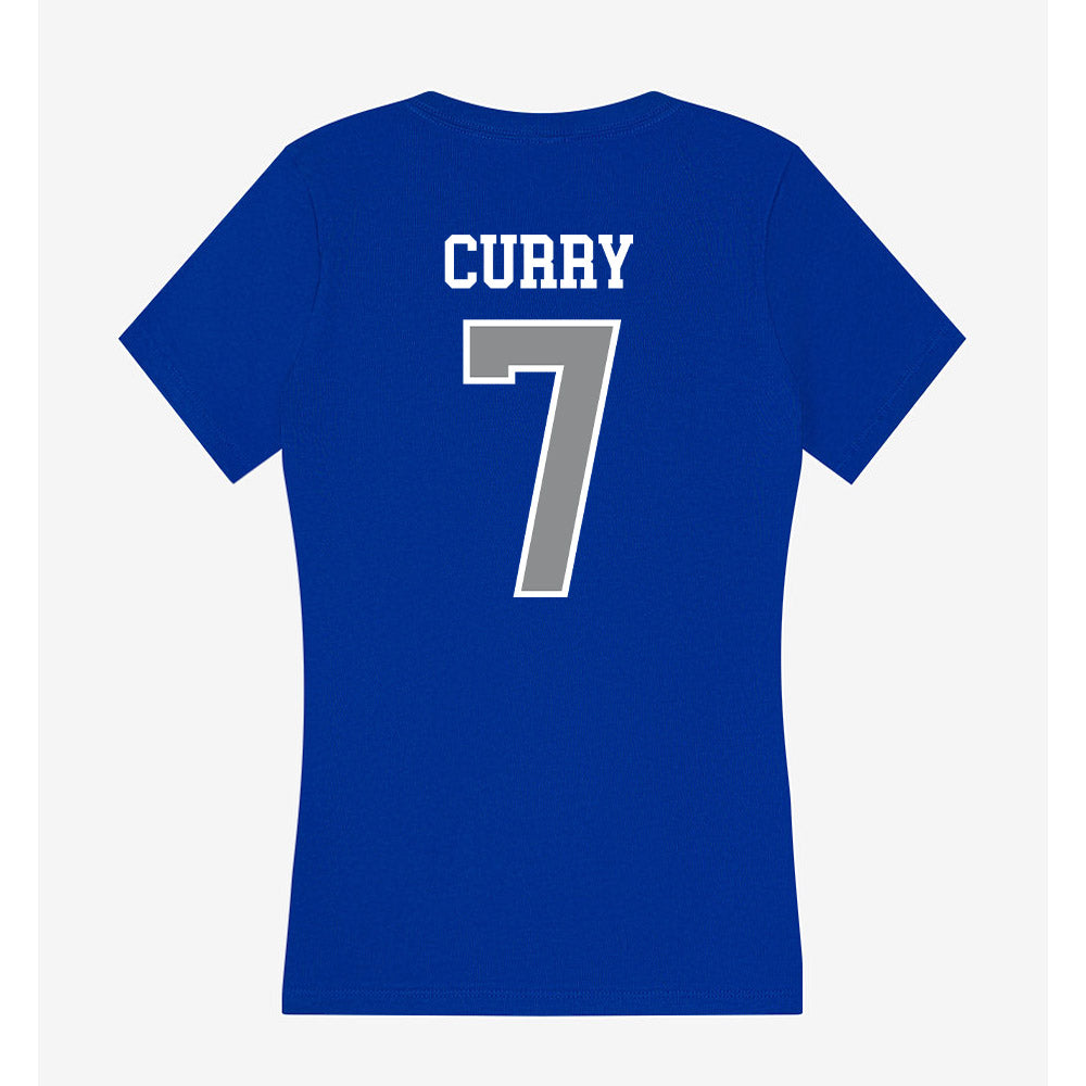 Seton Hall - NCAA Baseball : Stephen Curry - Women's V-Neck T-Shirt-1