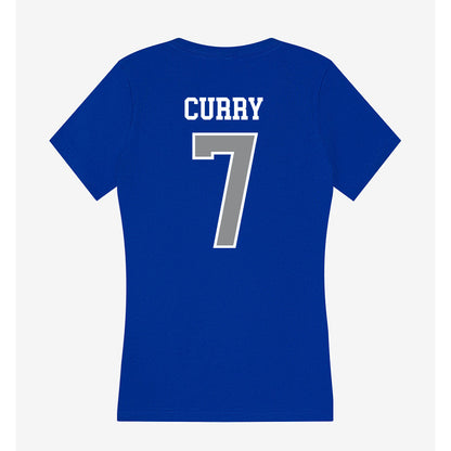 Seton Hall - NCAA Baseball : Stephen Curry - Women's V-Neck T-Shirt-1